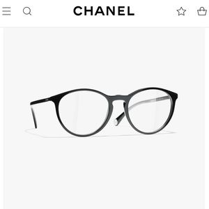 Chanel PANTOS EYEGLASSES Acetate Black CH 3413 C 501 49/19/140 Eyewear Frame